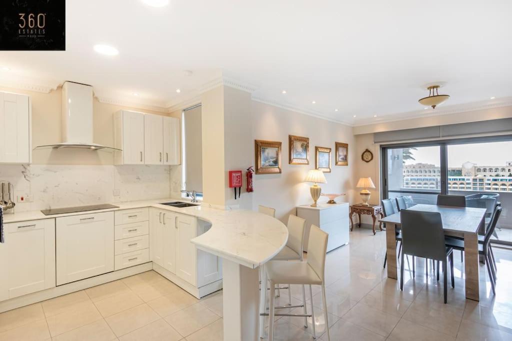 Saint Julian's One Of A Kind, Seafront Property In St Georges Bay By 360 Estates מראה חיצוני תמונה