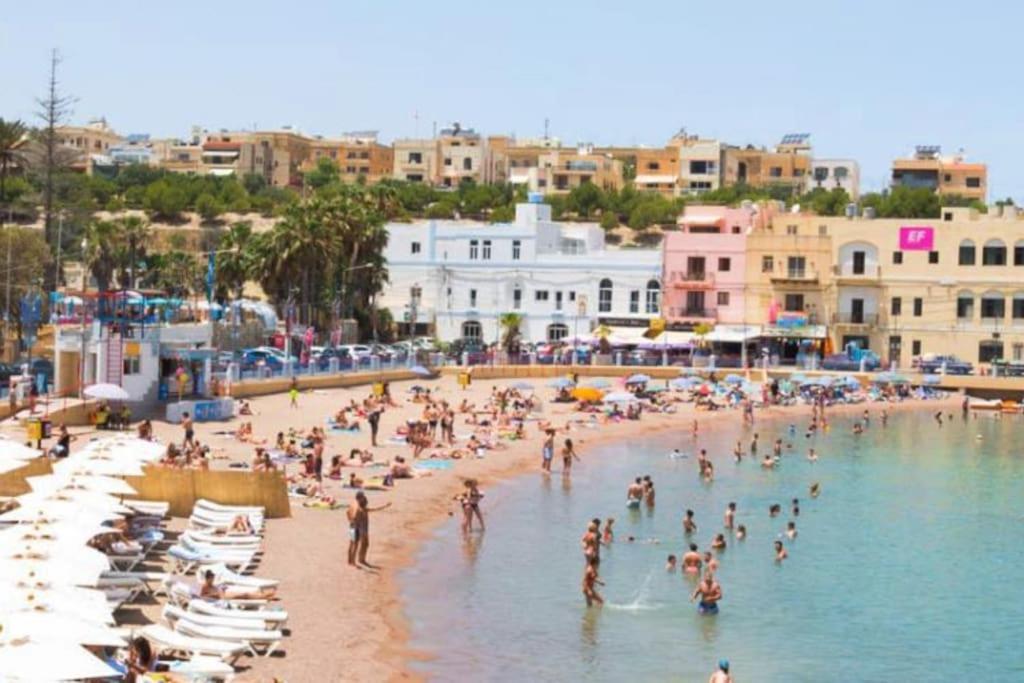 Saint Julian's One Of A Kind, Seafront Property In St Georges Bay By 360 Estates מראה חיצוני תמונה